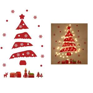 Felt Christmas Tree with Light