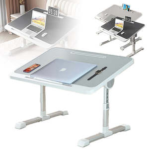 Stationary Office: Adjustable Laptop Bed Table