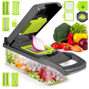 14-in-1 Vegetable Chopper and Slicer Set – Multifunctional Food Dicer & Cutter