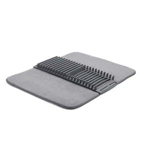 20 Sale: Microfiber Dish Drying Mat with Removable Dish Rack Set Kitchen Countertop Organizer