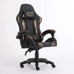 Office Furniture Gaming Chairs: Playmax Gaming Chair Green Camo Black