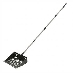 Metal Garden Spade Shovel Carbon Steel Head for Backyard Digging