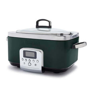 Greenpan Slow Cooker 6L Pfas Free - Pine Green