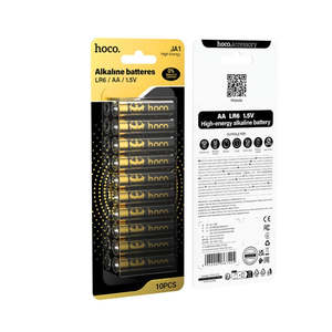Under 10: Hoco AA Alkaline Battery 10 Pack