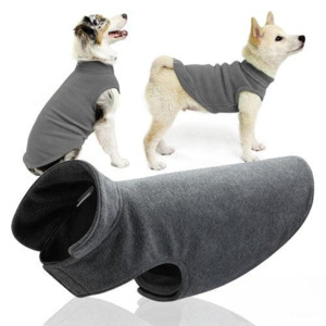 Pets: Windproof Plush Dog Vest Size