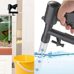 Pets: 3 in 1 Fish Tank Vacuum Cleaner - 8 Piece Kit