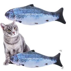 Pets: Electric Moving Fish Toy for Cats