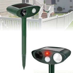 Solar Outdoor Ultrasonic Animal Repeller