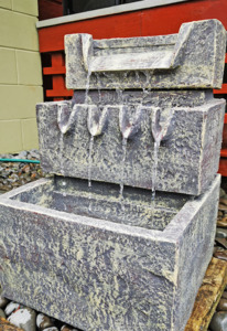 Garden: Tp1020 3 Tier Rectangle Garden Fountain 38 X 38 X 56
