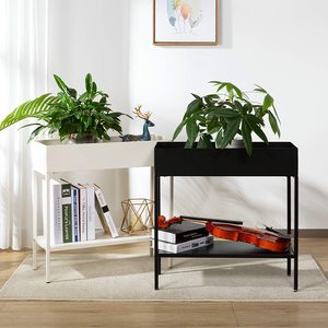 Garden: Metal Plant Stand & Display Shelf
