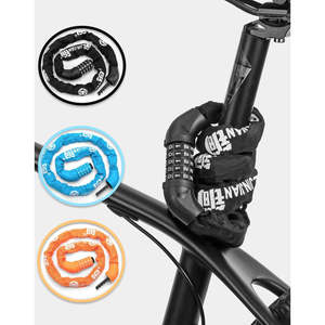 Automotive: Anti Theft Bicycle Chain Combination Lock
