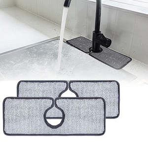 Under 10: Countertop Sink Faucet Splash Guard 2 Pack