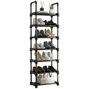 7 Tier Tall Shoe Rack Storage Shelf