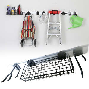8 in 1 Fast Track Wall Organiser System
