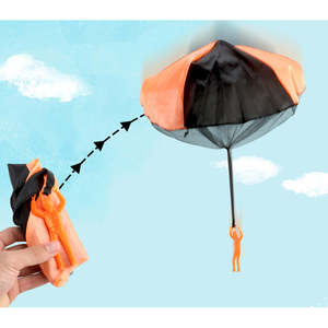 Parachute Throw Flying Toy - 5 Pack