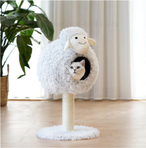Frontpage: Cat Tree Tunnel Play Tree House Sheep