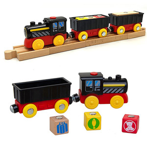 Battery Operated Steam Train For Wooden Track