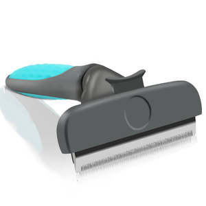 One Click Pet Deshedding Grooming Brush