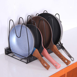 20 Sale: Adjustable Pan and Pot Lid Holder Rack