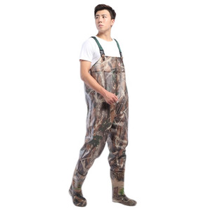 Pvc Fishing & Hunting Chest Waders Size 40