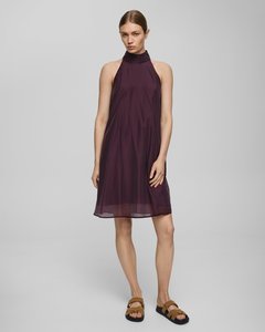 Dresses: MSCH Alithea Faustina SL Dress - Fudge