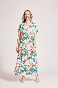 Dresses: eb&ive Alegria Dress - Estate