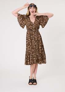 Lemon Tree Vittoria Dress - Leopard Print