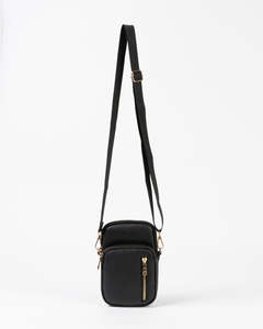 Accessories: Stella + Gemma Mobelle Bag - Black