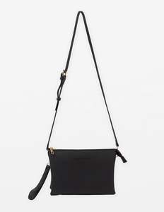 Accessories: Stella + Gemma Frankie Bag - Black