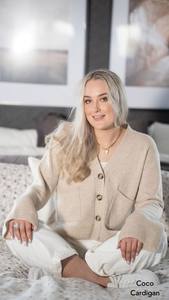 *** PRE ORDER *** Harlem Coco Cardigan - Beige