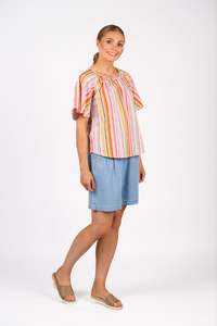Knewe Hazel Top - Bonbon