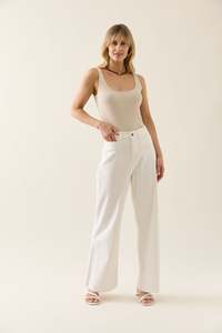 Isle of Mine Tate Denim Jeans - Salt