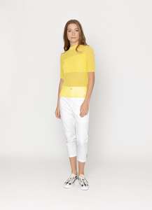 Jeans: Two By Two Serena Pant - White