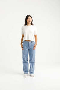 Jeans: Home-lee Oliver Jeans - Stonewash