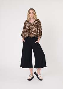 Pants: Lemon Tree Norma Pants - Black