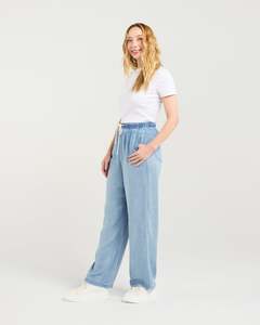 Zafina Juno Pant - Pale Blue