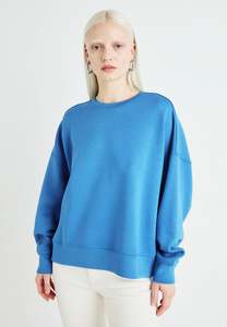 MSCH Dalvina Ima Q Sweatshirt - Vallarta Blue