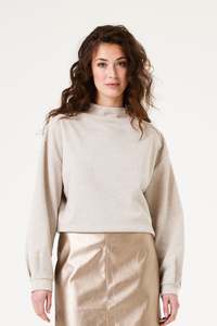 Garcia Mika Zip Sweater - Whitecap