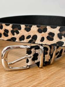 Belts: Lemon Tree Leopardo Belt - Leopard Print