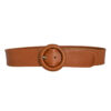 Loop Leather Skye Leather Belt - Tan
