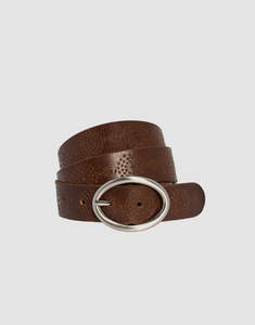 Loop Leather Bronte Park Belt - Tan