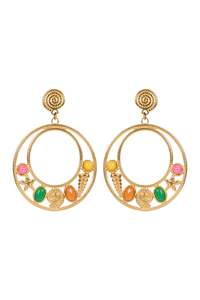 Haven Brasilia Mix Earring - Sea & Circle