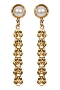 Jewellery: eb&ive Alegria Earring - Pearl Stamped