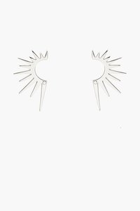 Jewellery: Antler Spike Earring - Silver