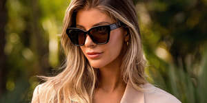 Prive Revaux: Privé Revaux Sunglasses - Bayside Babe Caviar Black