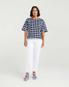 et alia Mila Top - Midnight Weave