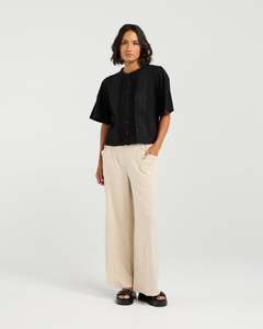 et alia Victoria Blouse - Black