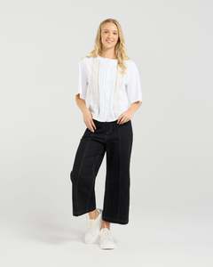 Et Alia: et alia Victoria Blouse - White