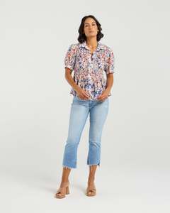 et alia Ruby Blouse - Poppy Patch