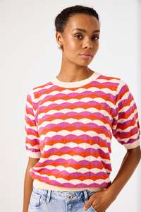 Garcia Simone Pullover - Whitecap